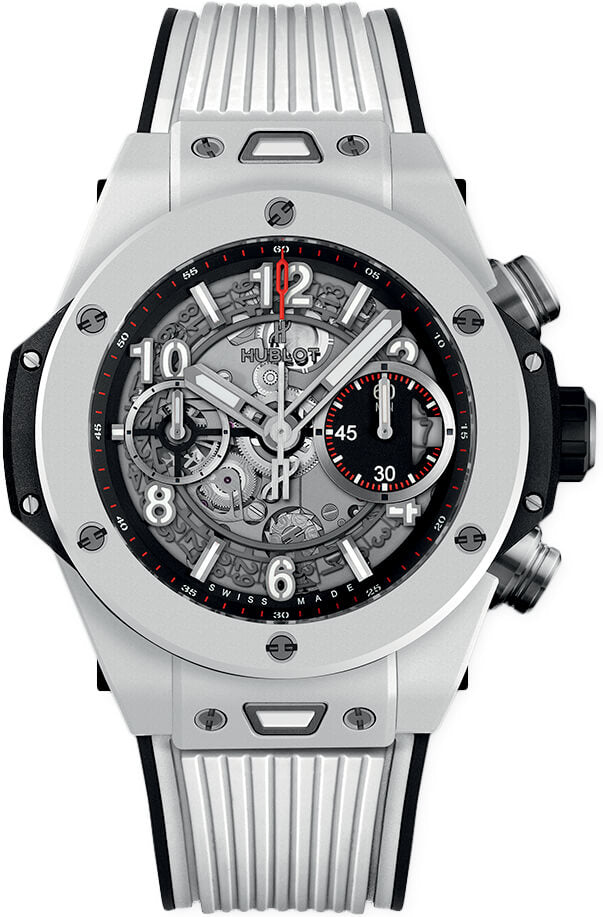 HB Big Bang Unico White ceramic, 42mm, Ref# 441.HX.1170.RX