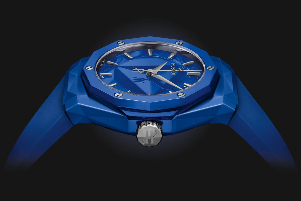 HB Classic Fusion Orlinski Blue Ceramic Ref# 550.ES.5100.RX.ORL21