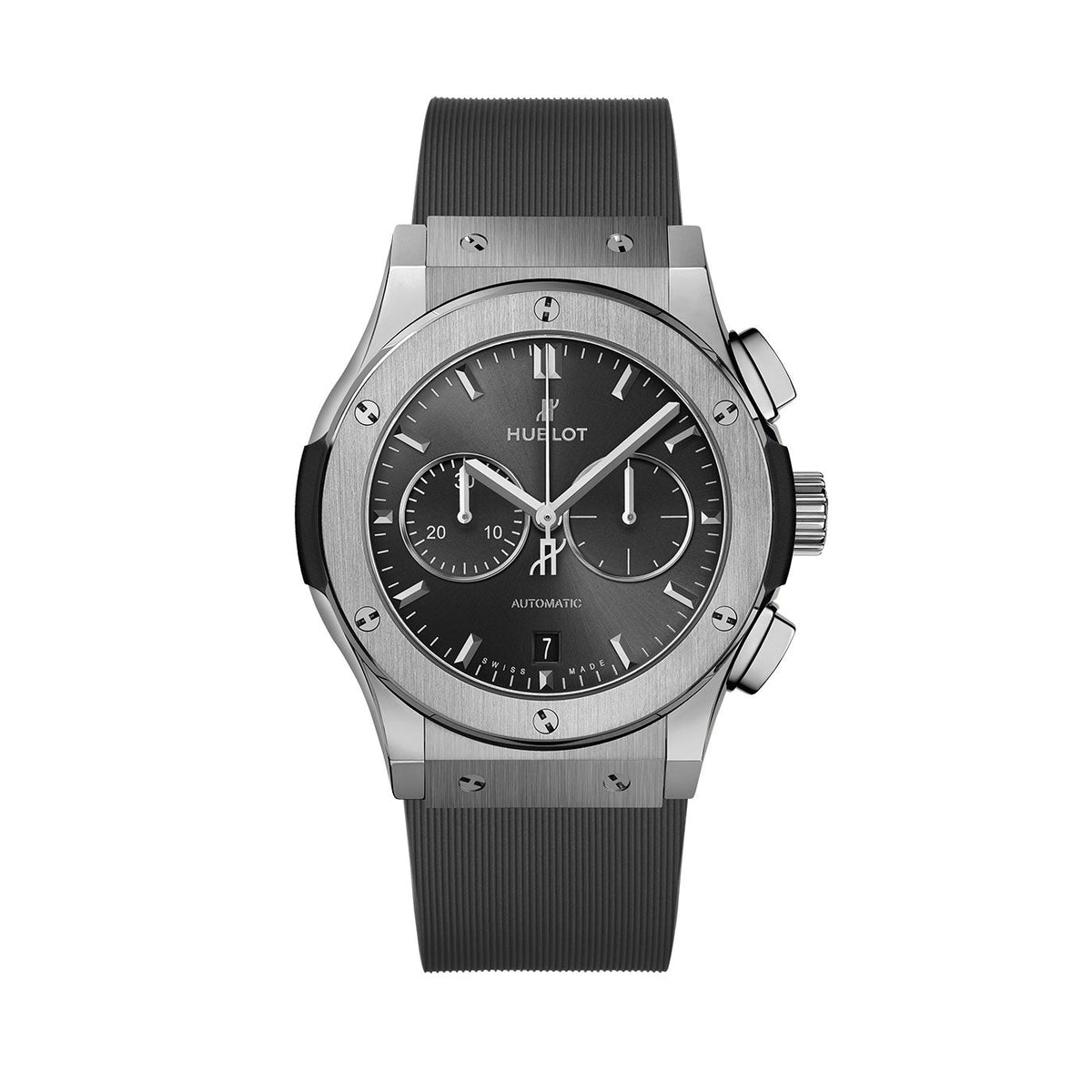 HB Classic Fusion Racing Grey Chronograph Titanium Ref# 541.NX.7070.RX