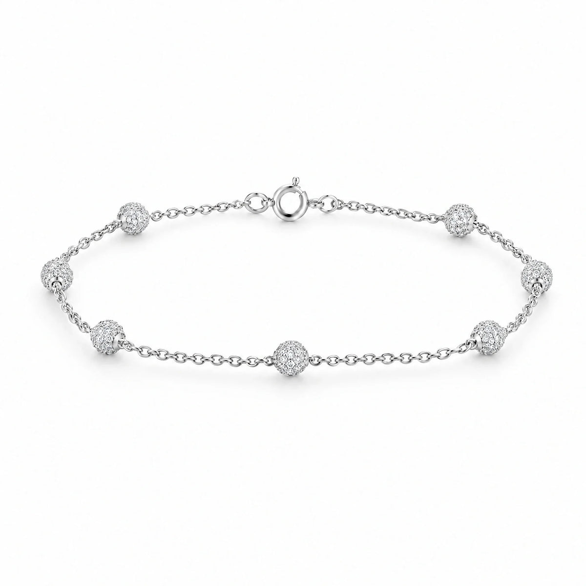 Ilaria 18K Gold Plated 925 Sterling Silver Cubic Zirconia Bracelet