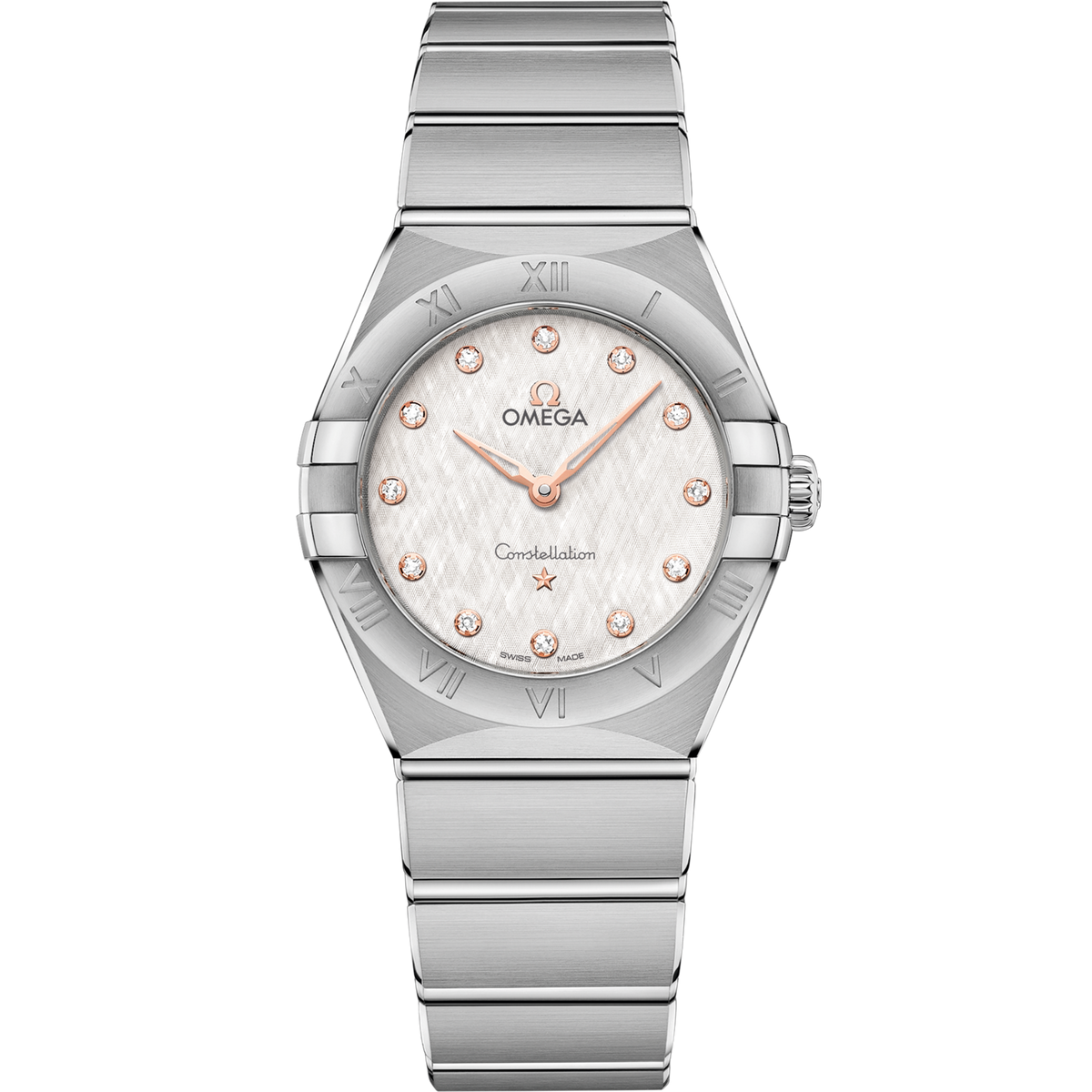 Omega Constellation Steel Silver Dial Bracelet 131.10.28.60.52.001