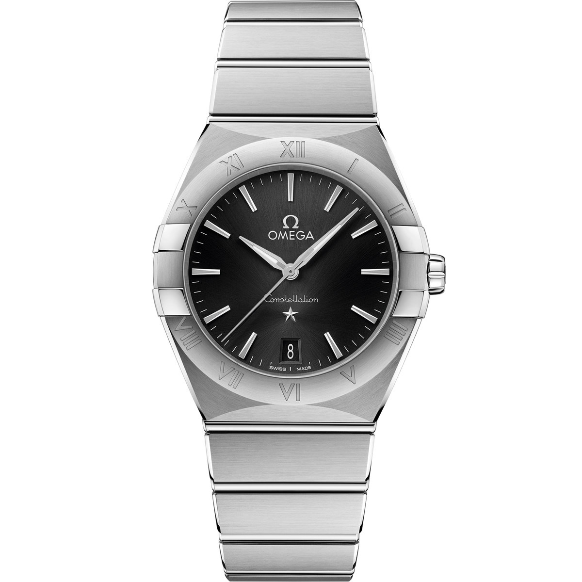 Omega Constellation 36 mm Steel Black Dial Bracelet 131.10.36.60.01.001