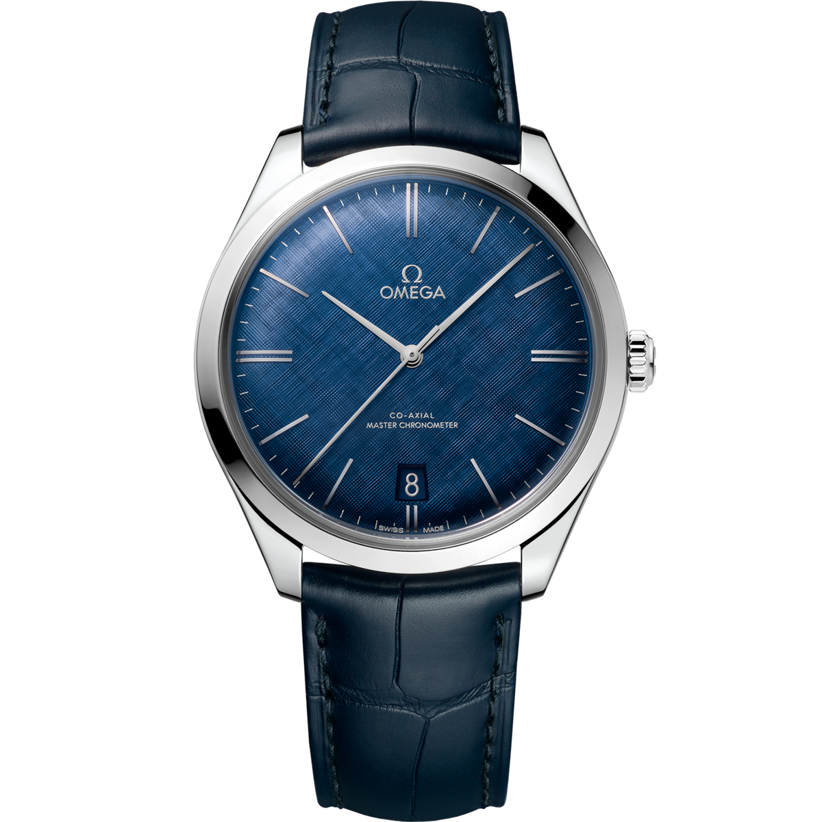 Omega De Ville Trésor 40 mm Steel Blue Dial Strap 435.13.40.21.03.001
