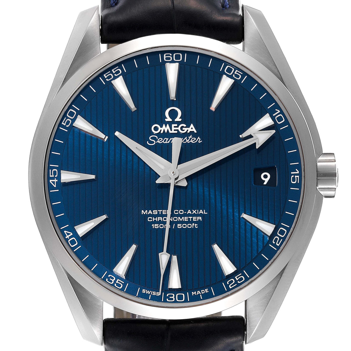 OMG Seamaster Aqua Terra Blue Dial Mens Watch 231.13.42.21.03.001