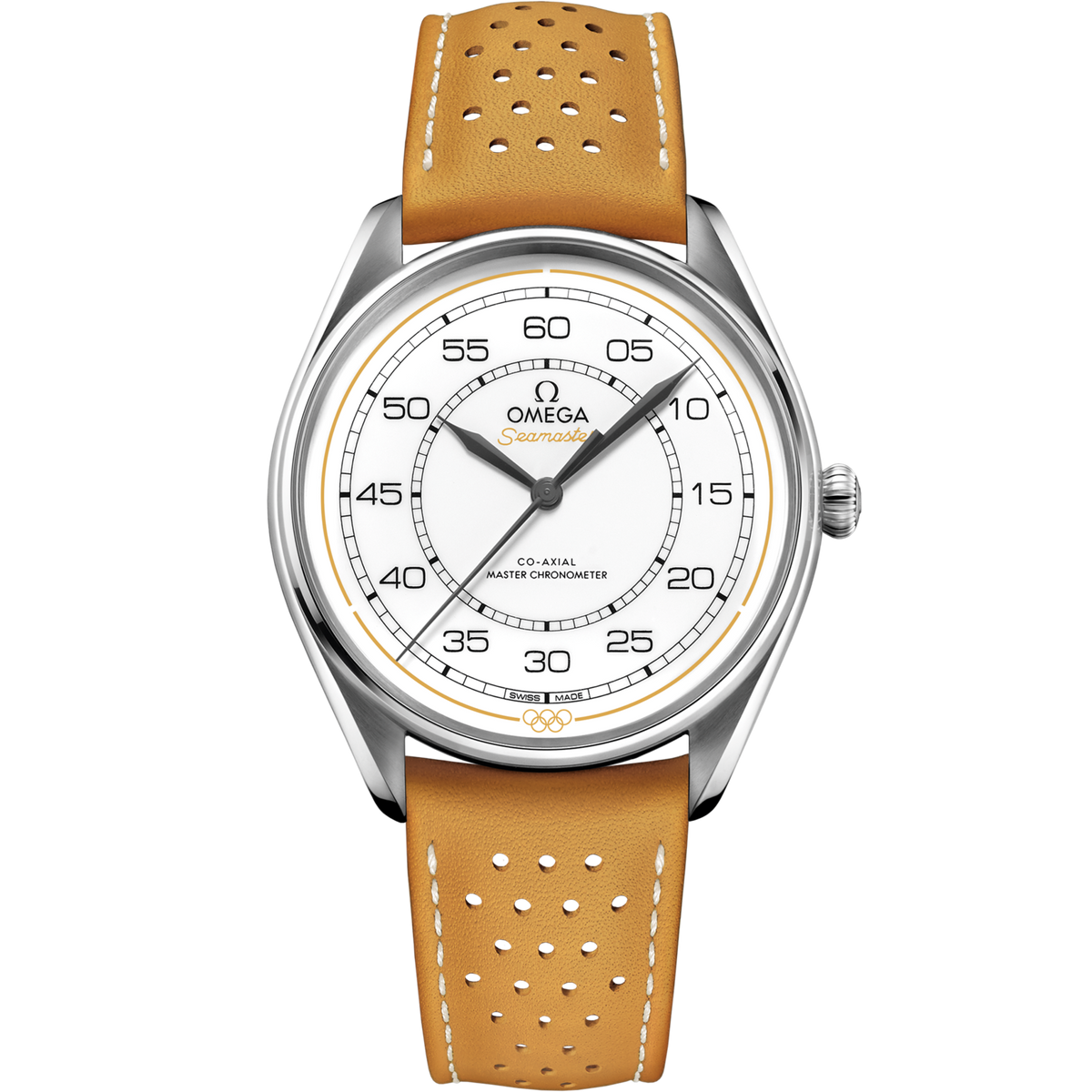 Omega Seamaster Olympic Official Timekeeper 39.5 mm Steel White Dial Strap 522.32.40.20.04.002