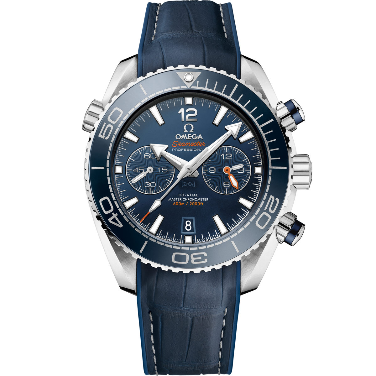 Omega Seamaster Planet Ocean 45.5 mm Steel Blue Dial Strap 215.33.46.51.03.001