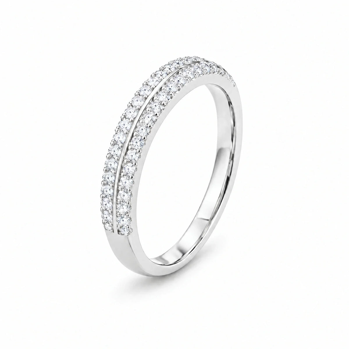 Ophelia 18K Gold Plated 925 Sterling Silver Cubic Zirconia Ring