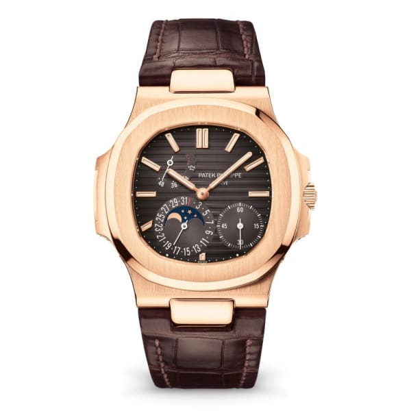 P. Philippe Watches Nautilus Mens Rose Gold 5712R-001