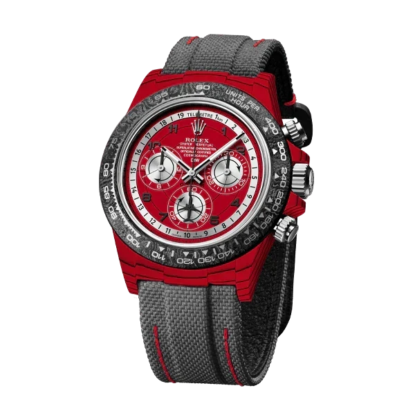 DW Daytona avia red 40mm oyster red quartz