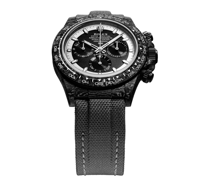 DW Daytona carbon cream invert 40mm oyster black