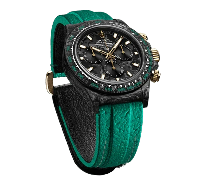 DW Daytona carbon emerald 40mm oyster carbon