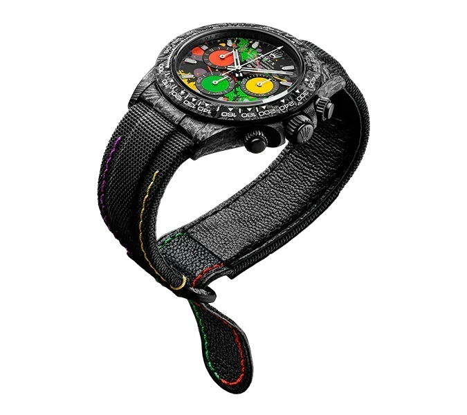 DW Daytona carbon motley 40mm oyster black