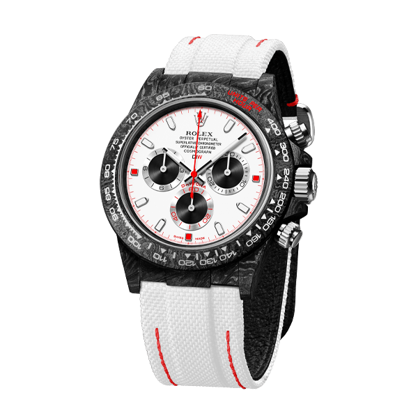 DW Daytona carbon speedster white 40mm oyster black