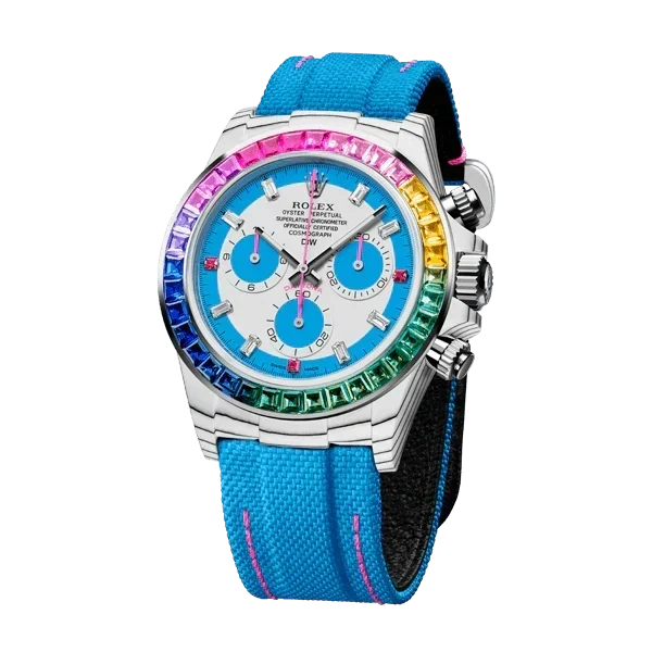 DW Daytona quartz fiber rainbow s 40mm carbon