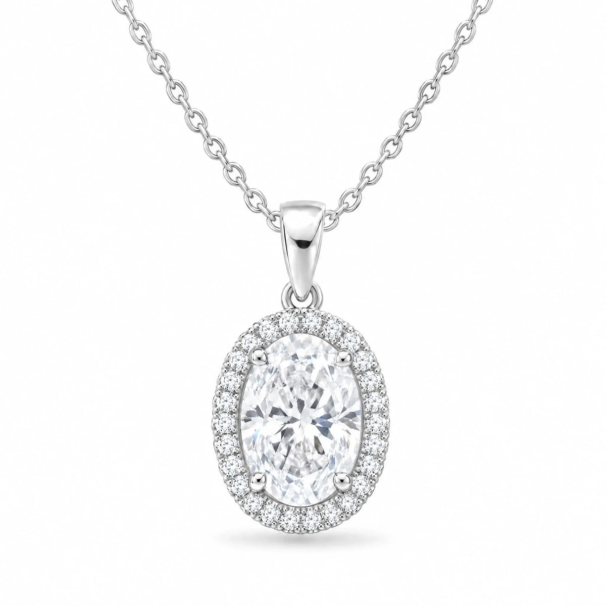 Valencia 18K Gold Plated 925 Sterling Silver Cubic Zirconia Necklace