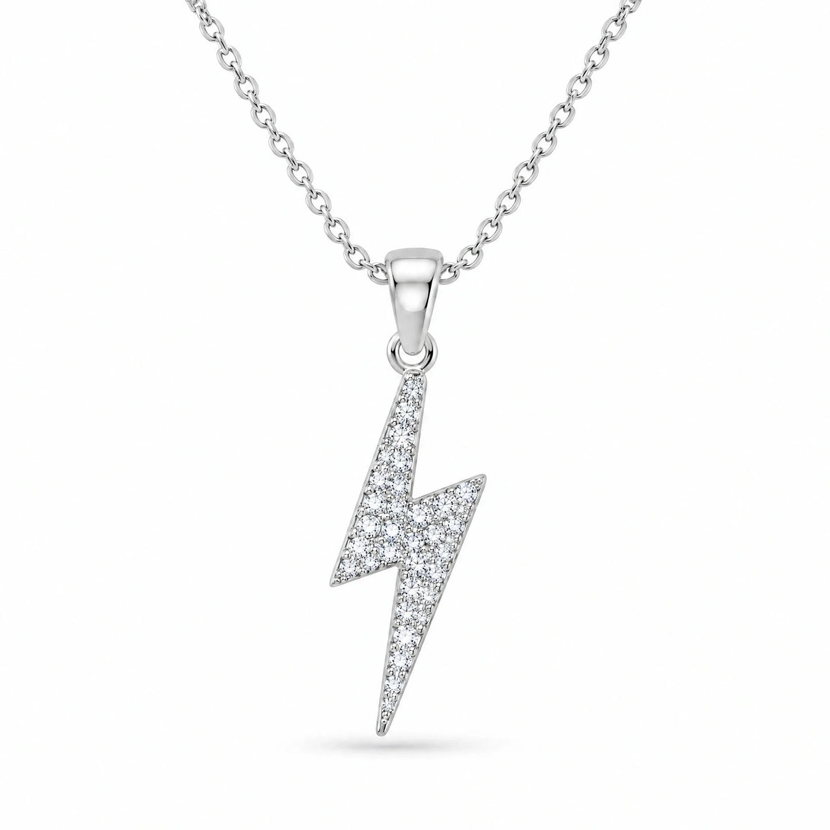 Volta 18K Gold Plated 925 Sterling Silver Cubic Zirconia Necklace