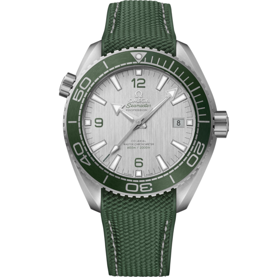 Omega Seamaster Planet Ocean 600M 43.5 mm Stainless Steel Grey Dial Strap 215.32.44.21.06.001