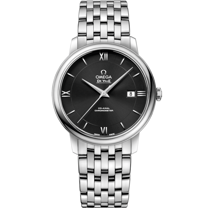 Omega De Ville Prestige 39.5 mm Steel Black Dial Bracelet 424.10.40.20.01.001