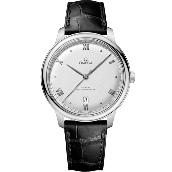 Omega De Ville Prestige 40 mm Steel Silver Dial Strap 434.13.40.20.02.001