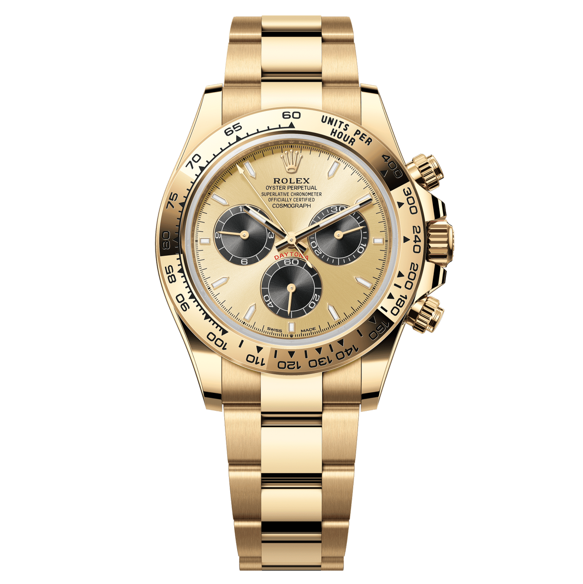 Rolex Cosmograph Daytona 40 mm 18 kt Yellow Gold Golden 126508-0006