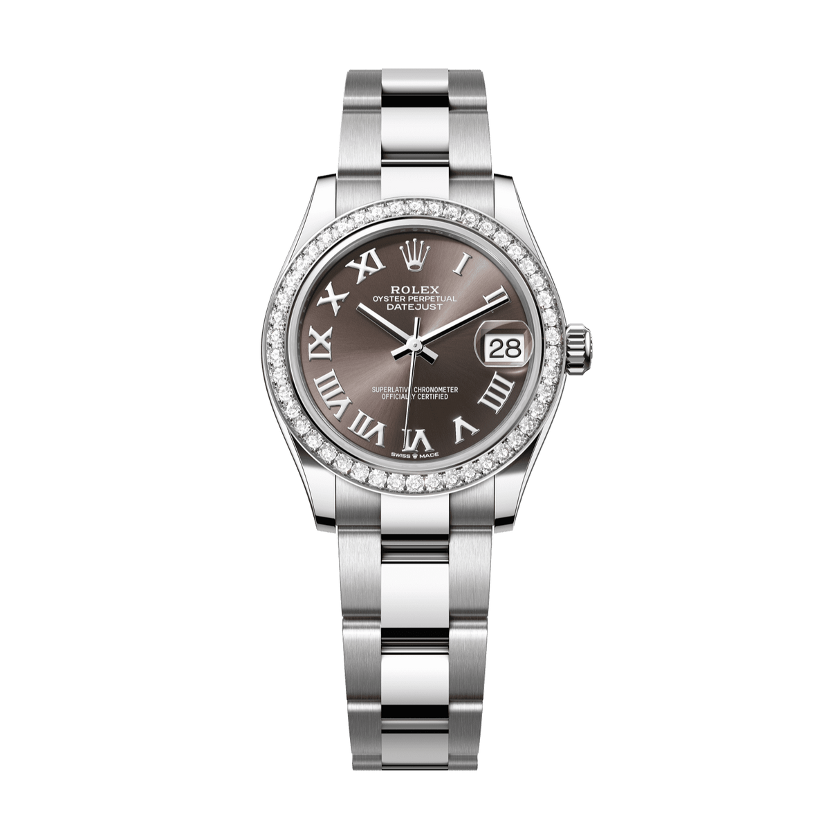 Rolex Datejust 31 mm Steel Grey Dial Bracelet 278384rbr-0025