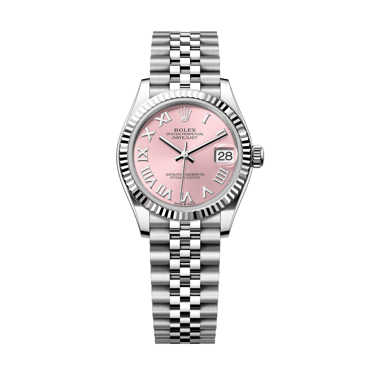 Rolex Datejust 31 mm Steel/Gold Pink Dial Bracelet 278274-0020