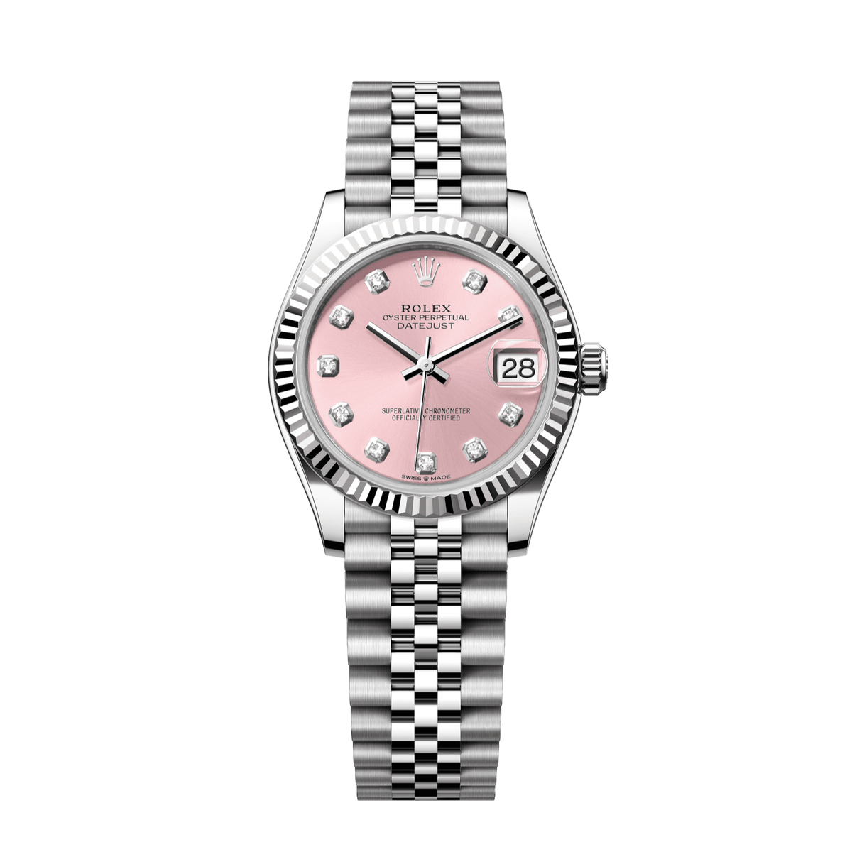 Rolex Datejust 31 mm Steel/Gold Pink Dial Bracelet 278274-0032