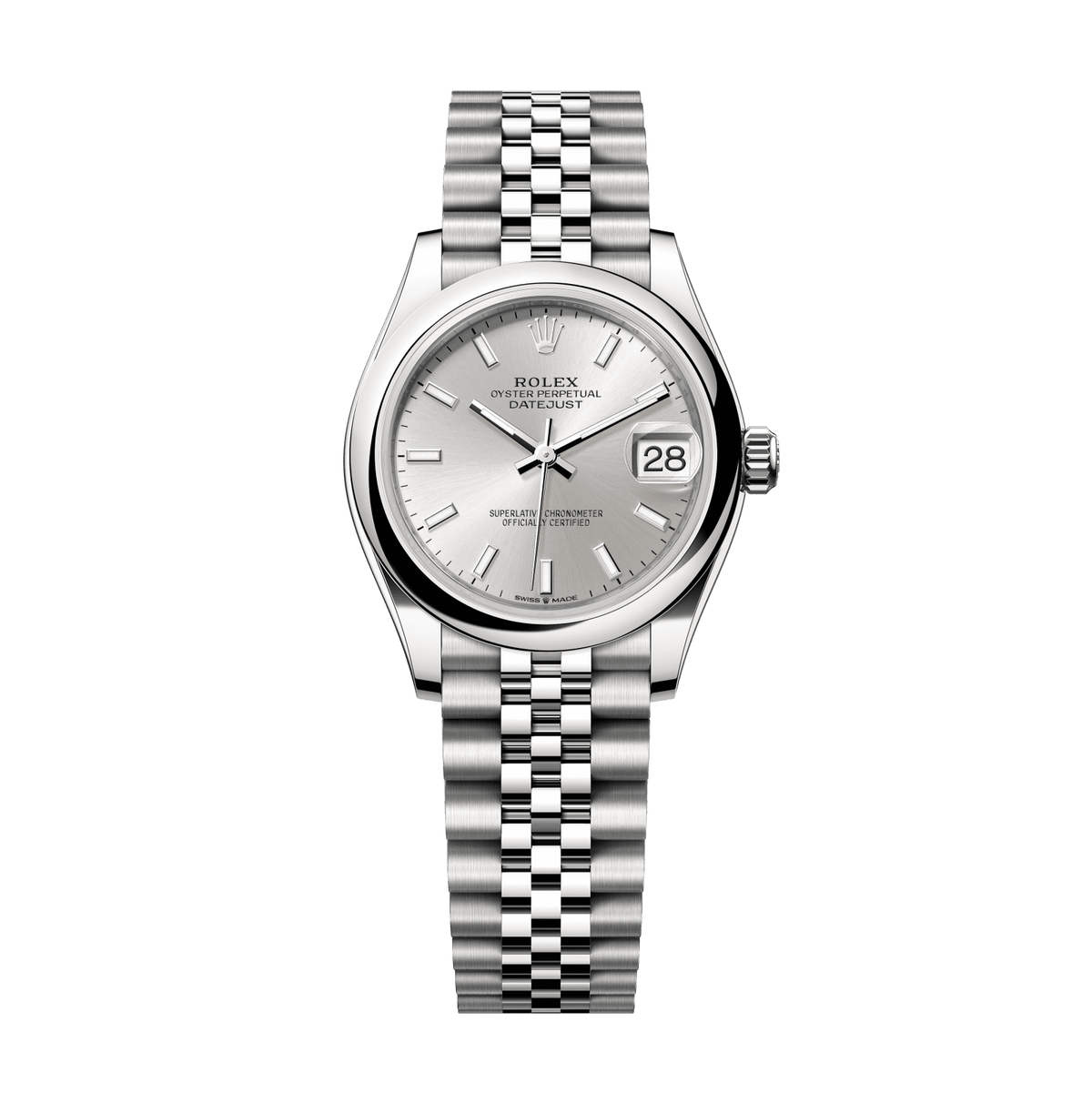 Rolex Datejust 31 mm Oystersteel Silver Jubilee 278240-0006