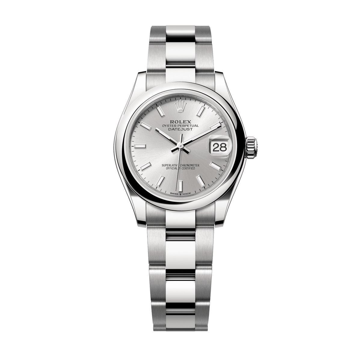 Rolex Datejust 31 mm Silver Oystersteel Oyster 278240-0005