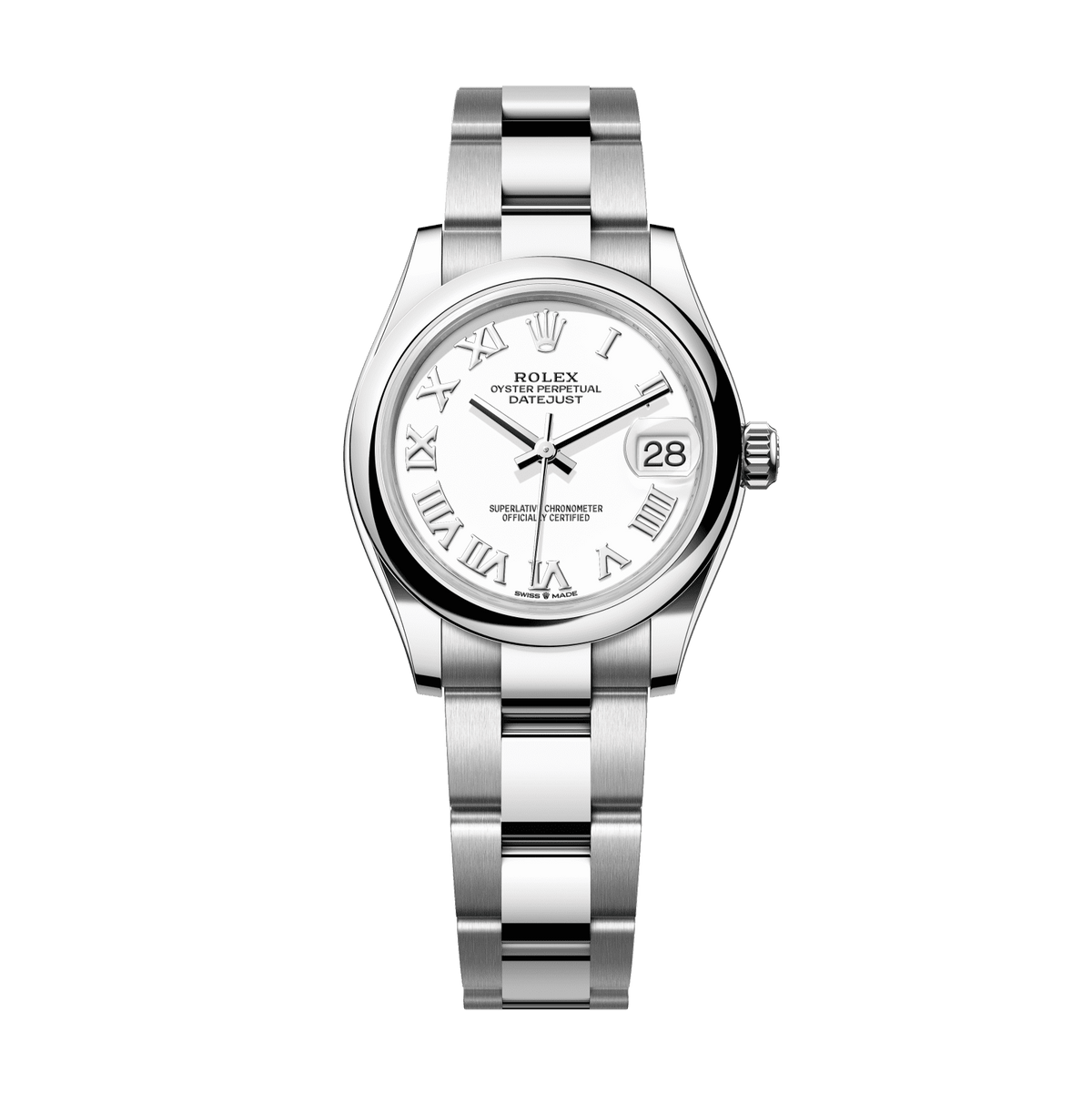 Rolex Datejust 31 mm Oystersteel White Oyster 278240-0003