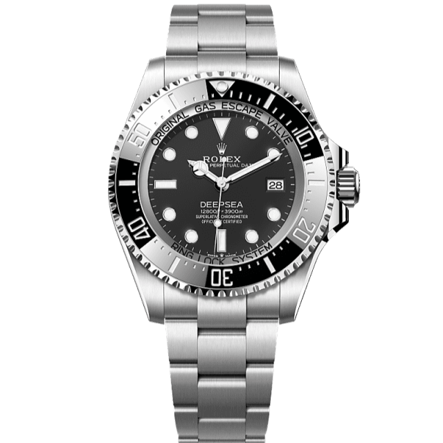 Rolex Deepsea 44 mm Intense Black Oystersteel Oyster 136660-0006