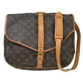 Saumur Handbag Monogram Canvas 35
