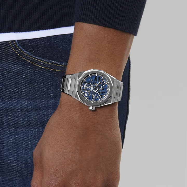 ZN Defy Skyline Skeleton Blue – 03.9300.3620/79.I001