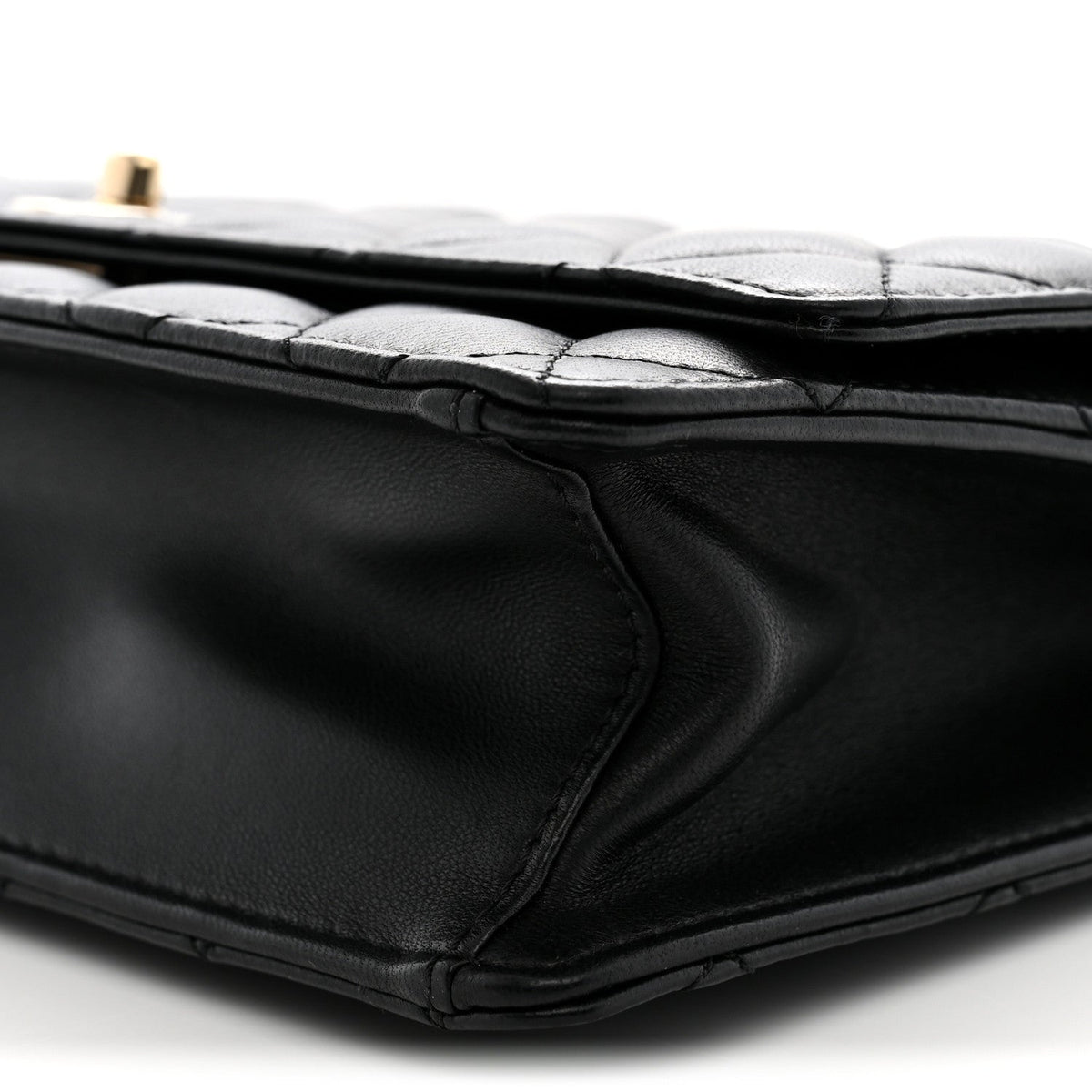 Chanel Lambskin Quilted Fantasy Pearl Flap Black