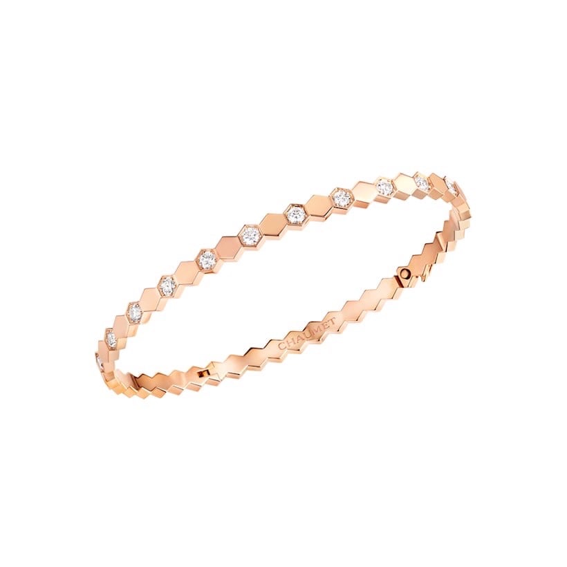 18K Gold Diamonds Chaumet Bee My Love Bracelet