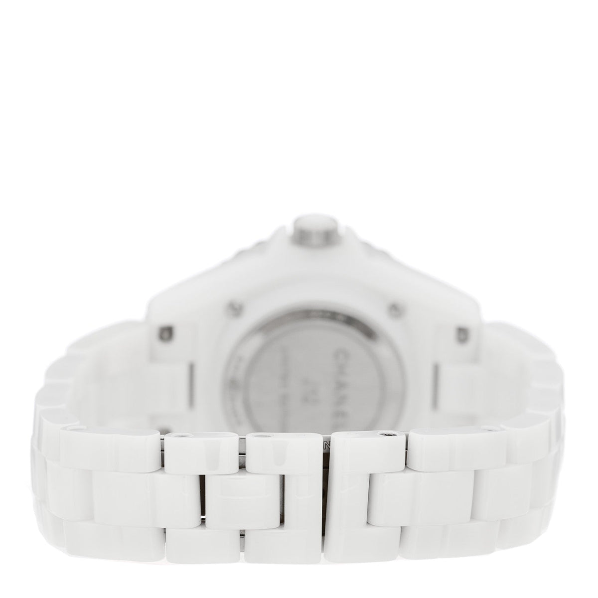 Chanel Stainless Steel Ceramic 33mm J12 Wanted de Chanel Watch White