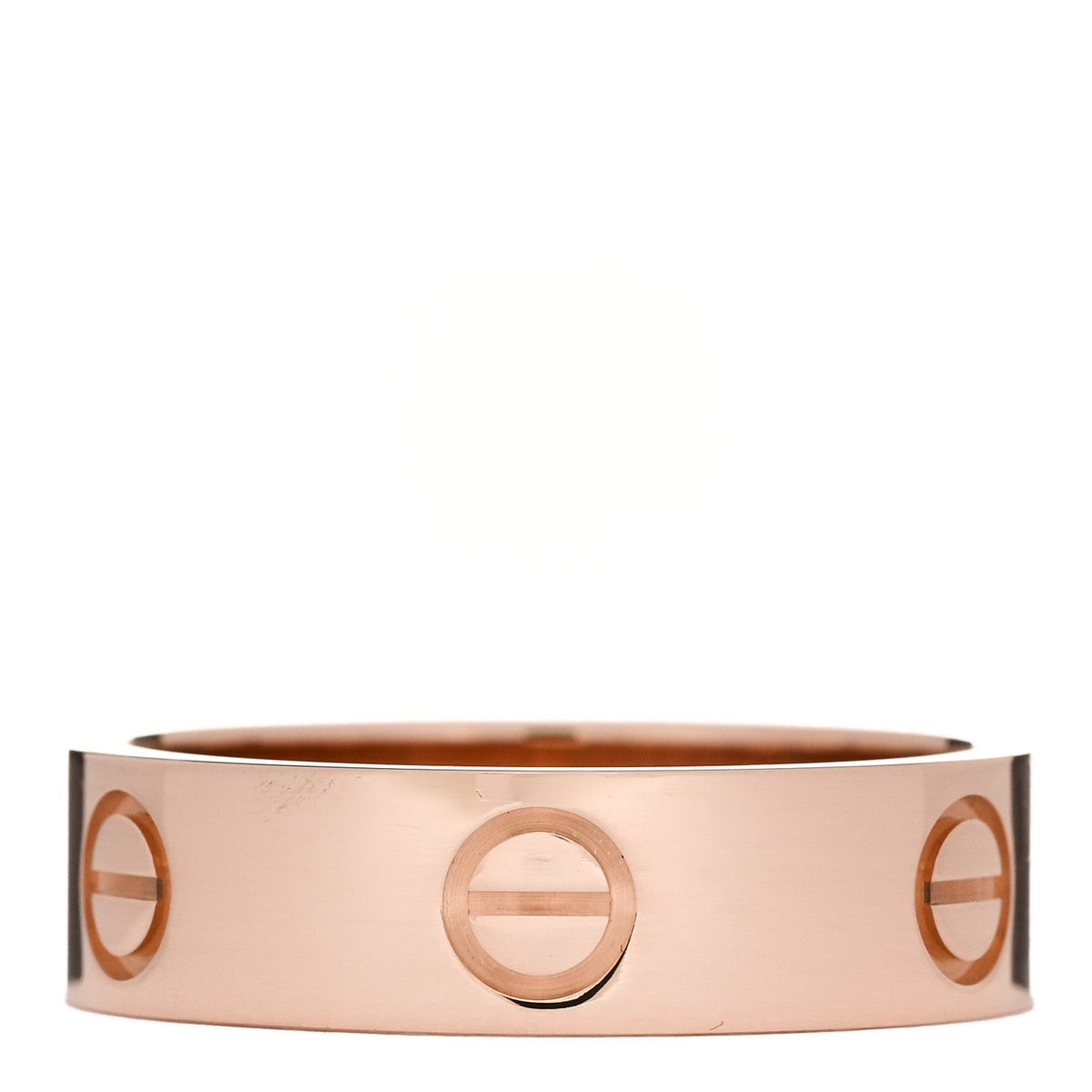 Cartier 18K Pink Gold 5.5mm LOVE Ring 56 7.5