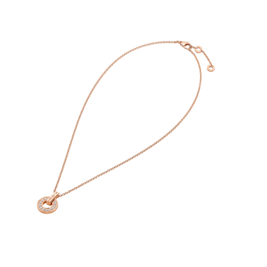 18K Gold Diamonds BVLGARI Necklace
