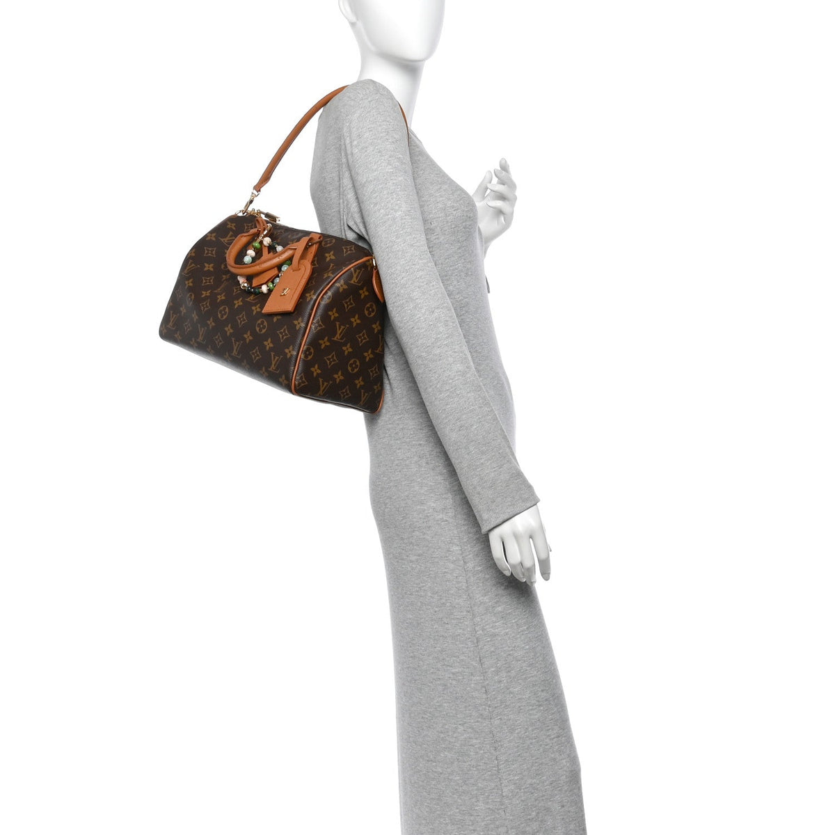 Louis Vuitton Monogram Speedy Soft 30 Boho Brown