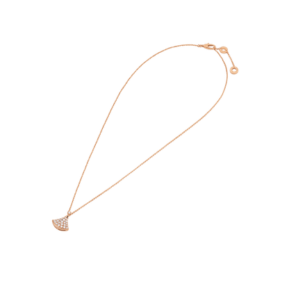 18K Gold Diamond BVLGARI Divas' Dream Necklace