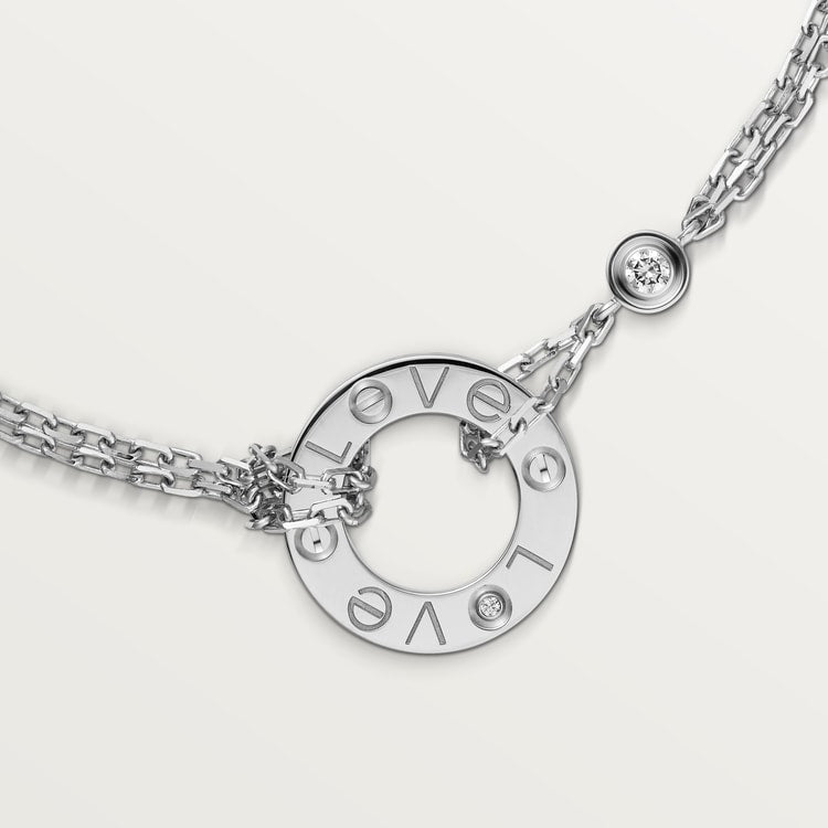 18K Gold Diamonds Cartier Love Bracelet