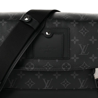 Louis Vuitton Monogram Eclipse Voyager PM Messenger Black