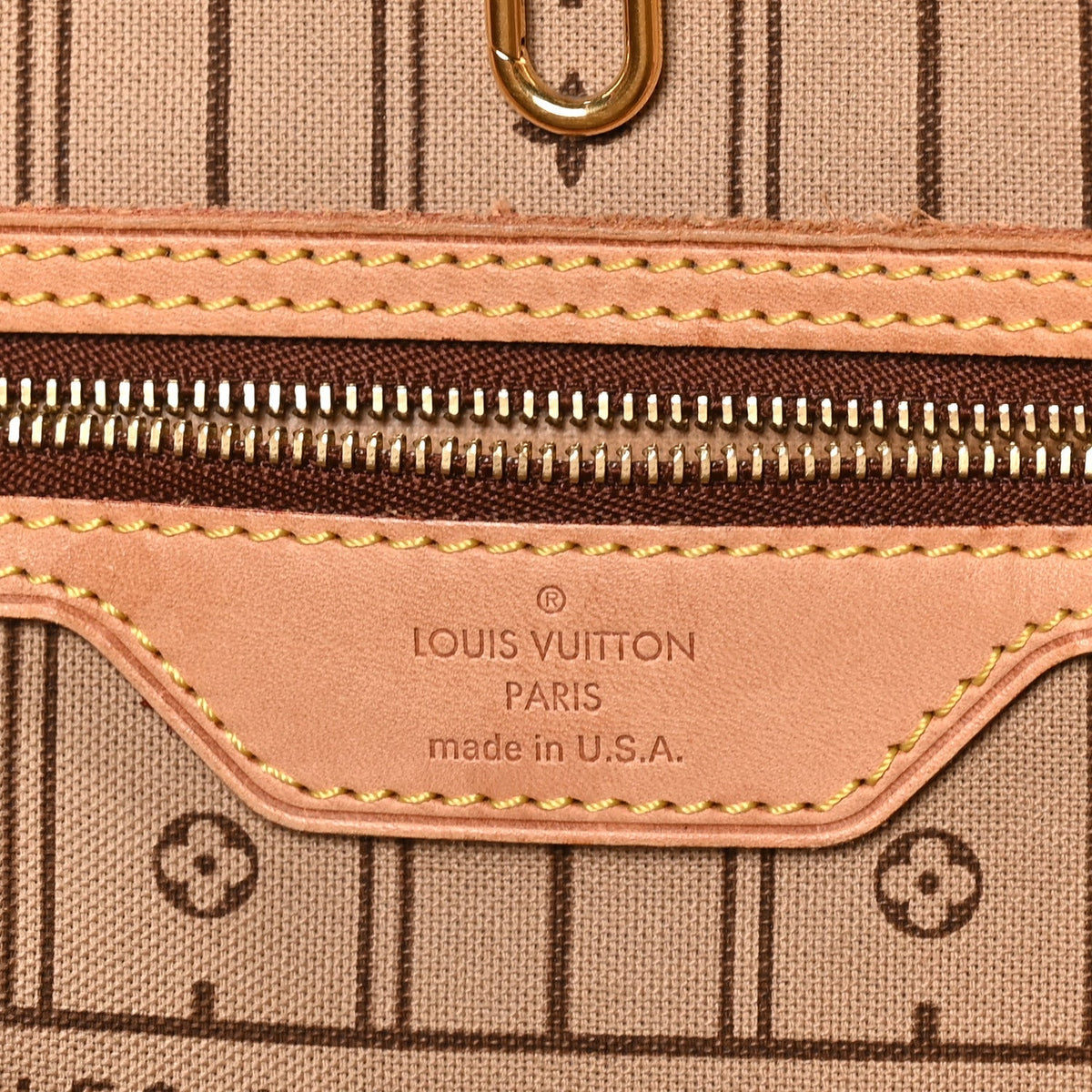 Louis Vuitton Monogram Neverfull GM Bag Brown