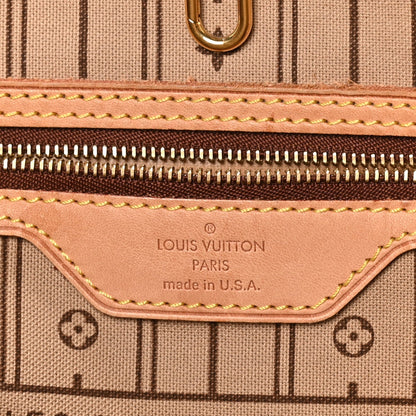 Louis Vuitton Monogram Neverfull GM Bag Brown