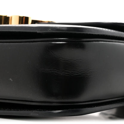 Celine Shiny Calfskin Teen Triomphe Black
