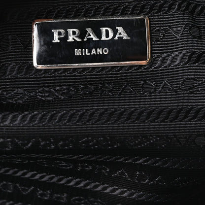 Prada Nylon Tessuto Impuntu Quilted Tote Black