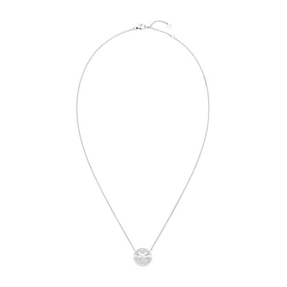 18K White Gold Diamonds Chaumet Jeux De Liens Harmony Small Model Pendant