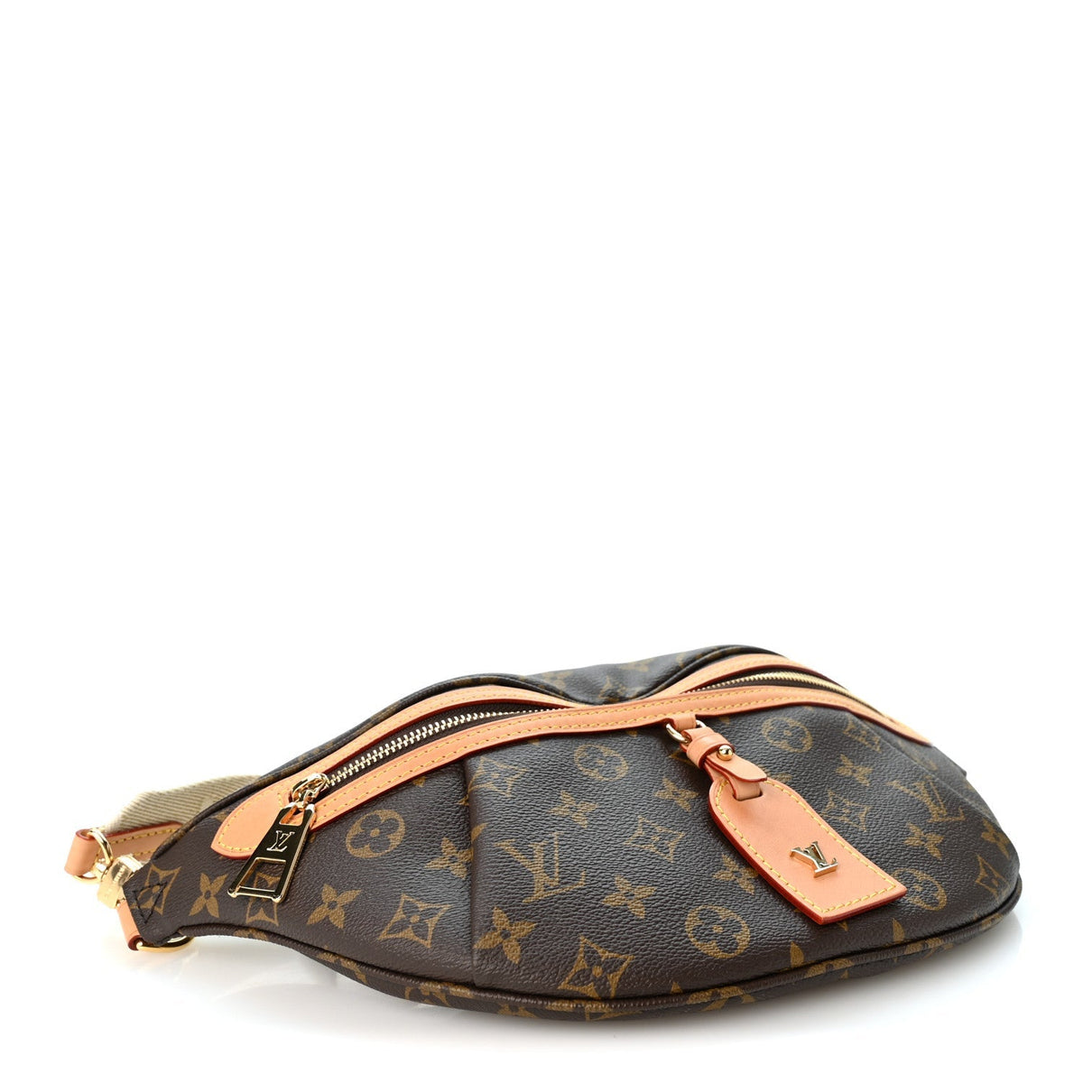 Louis Vuitton Monogram High Rise Bumbag Brown