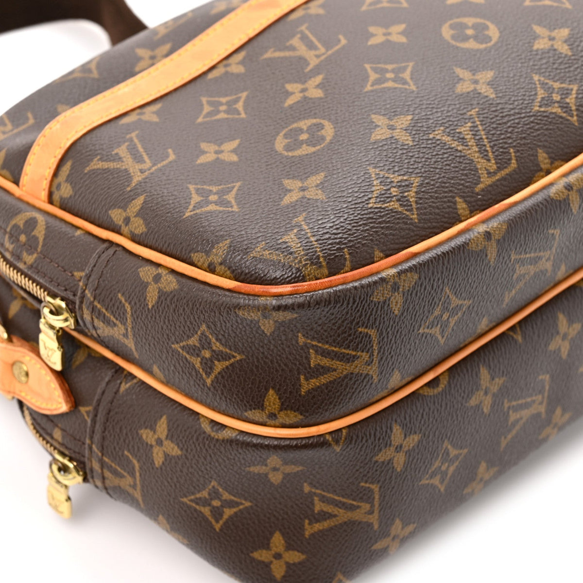 Louis Vuitton Monogram Reporter PM Brown