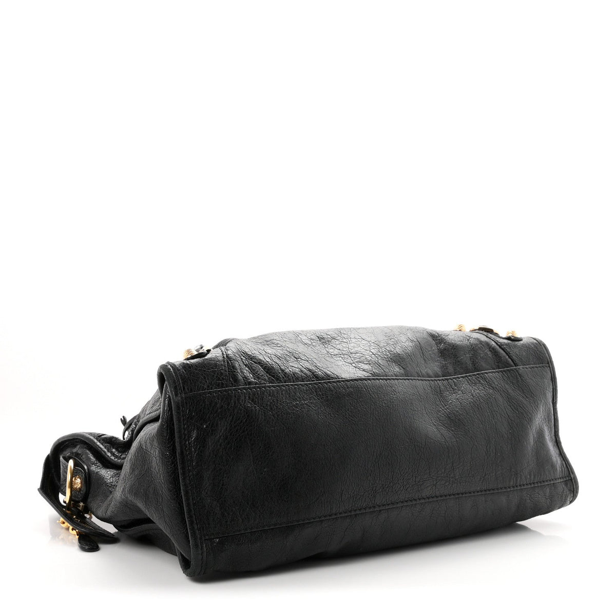 Balenciaga Agneau Giant 12 Gold City Black